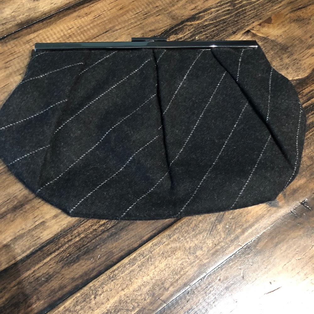 Wool Banana Republic clutch